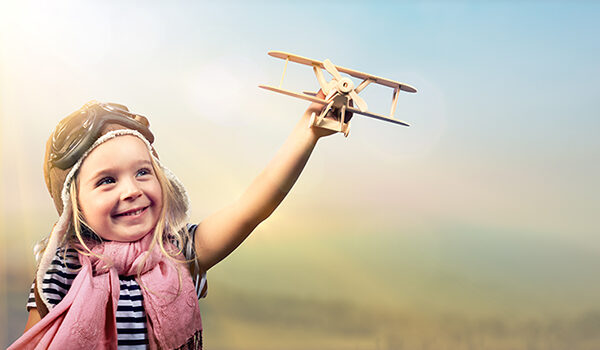 月星座が射手座の子ども『ゆめをおうえんするよ。』